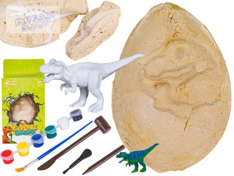 Wykopaliska Archeologiczne, JAJKO Z DINOZAUREM, Mały Archeolog - Zestaw Wykopaliska Archeologiczne, JAJKO Z DINOZAUREM, Mały Archeolog - Zestaw