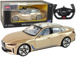 Auto R/C Bmw i4 1:14 Rastar Złote