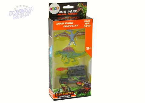 Dinozaury Figurki Zestaw Auto Rakieta Pomarańczowy Dinozaury Figurki Zestaw Auto Rakieta Pomarańczowy