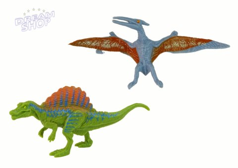Dinozaury Zestaw Samochód Z Rakietą Przyczepa Dinozaury Zestaw Samochód Z Rakietą Przyczepa