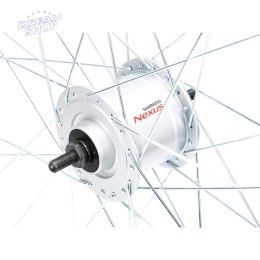 KOŁO 28 CALI PRZÓD Z PIASTĄ SHIMANO OBRĘCZ CZARNA