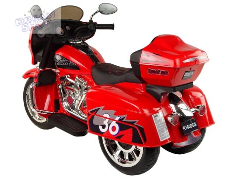Motor Na Akumulator Trójkołowy Goldwing Czerwony Motor Na Akumulator Trójkołowy Goldwing Czerwony