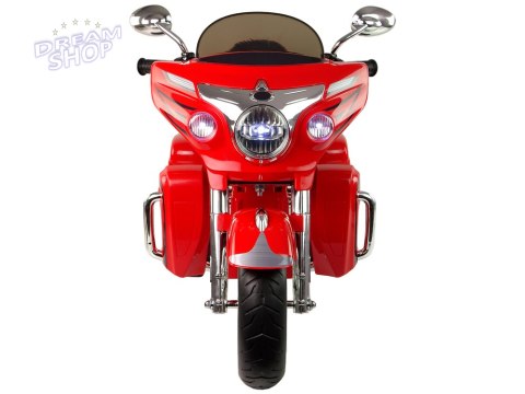 Motor Na Akumulator Trójkołowy Goldwing Czerwony Motor Na Akumulator Trójkołowy Goldwing Czerwony
