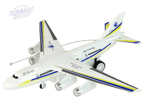 Samolot Pasażerski Zdalnie Sterowany RC Biały