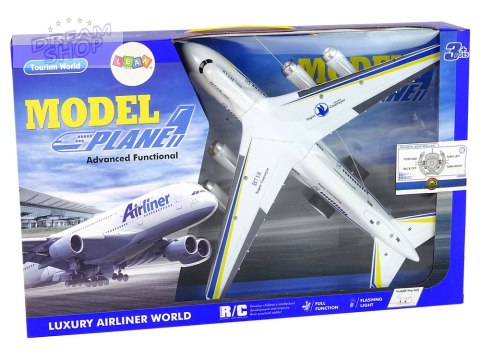 Samolot Pasażerski Zdalnie Sterowany RC Biały