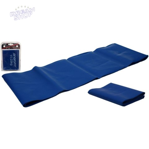 TAŚMA TRENINGOWA GUMA OPOROWA DO ĆWICZEŃ 200x15cm 0,550mm 15-25 kg NIEBIESKA TAŚMA TRENINGOWA GUMA OPOROWA DO ĆWICZEŃ 200x15cm 0,550mm 15-25 kg NIEBIESKA