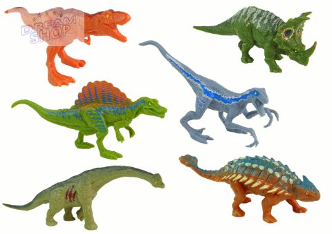 Zestaw Figurki Dinozaury 12 sztuk Kolorowe Zestaw Figurki Dinozaury 12 sztuk Kolorowe