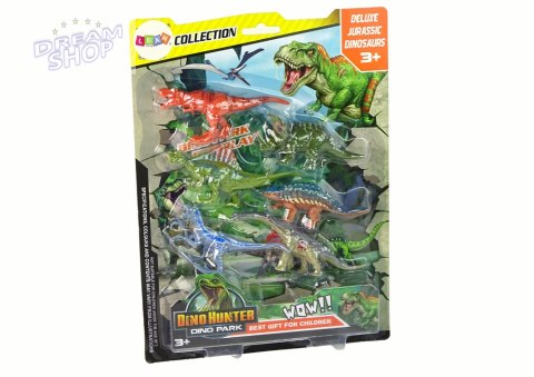 Zestaw Figurki Dinozaury 6 sztuk Kolorowe Zestaw Figurki Dinozaury 6 sztuk Kolorowe