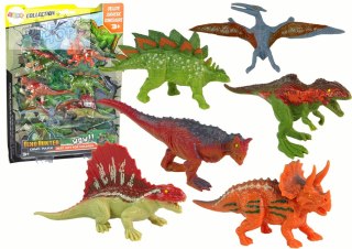 Zestaw Figurki Dinozaury 6 sztuk Kolorowe