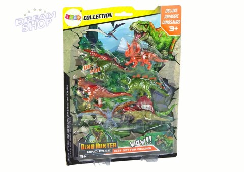 Zestaw Figurki Dinozaury 6 sztuk Kolorowe Zestaw Figurki Dinozaury 6 sztuk Kolorowe
