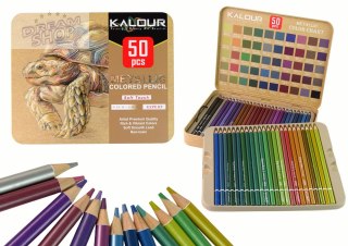 Zestaw Małego Artysty 50 Szt. Kredek W Organizerze