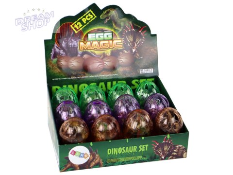 Jajo Figurka Dinozaura 3 Kolory 9 cm Jajo Figurka Dinozaura 3 Kolory 9 cm