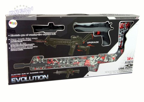 Karabin Pistolet na Kulki Wodne Akcesoria Kolorowy Karabin Pistolet na Kulki Wodne Akcesoria Kolorowy