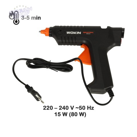 Pistolet do kleju klejenia na gorąco 15W + wkłady 11,2mm