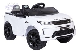 Samochód elektryczny dla dzieci LAND ROVER DISCOVERY biały