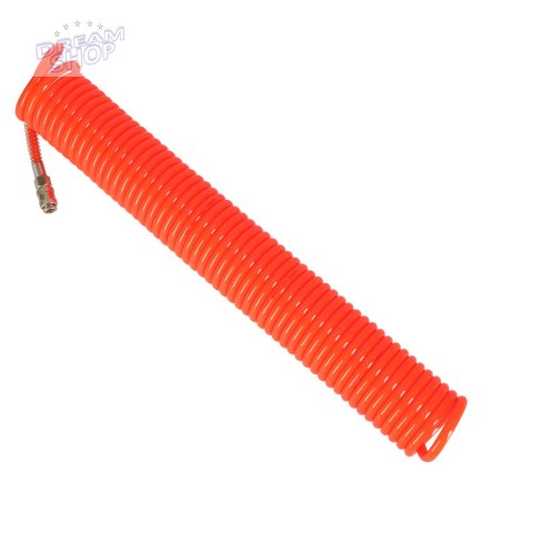 Wąż pneumatyczny spiralny zwijany do kompresora 12mm 15m Wąż pneumatyczny spiralny zwijany do kompresora 12mm 15m