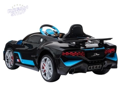 Auto na Akumulator Bugatti Divo Czarny Lakierowany Auto na Akumulator Bugatti Divo Czarny Lakierowany