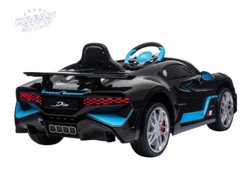 Auto na Akumulator Bugatti Divo Czarny Lakierowany Auto na Akumulator Bugatti Divo Czarny Lakierowany