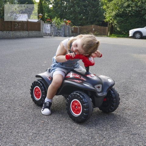 BIG Jeździk Bobby Quad Racing Czarny