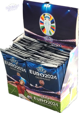 KARTY PIŁKARSKIE KOLEKCJONERSKIE EURO 2024 BOX 360 SZTUK +ALBUM