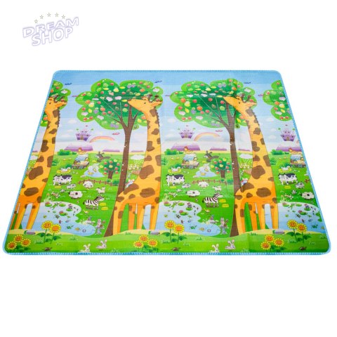 Mata Edukacyjna piankowa dwustronna ZOO 200cm x 180cm x 0,5cm Mata Edukacyjna piankowa dwustronna ZOO 200cm x 180cm x 0,5cm