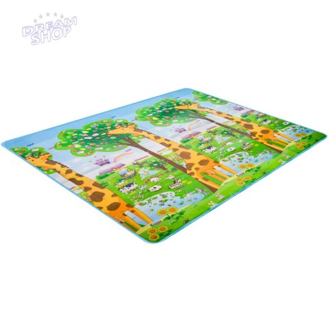 Mata Edukacyjna piankowa dwustronna ZOO 200cm x 180cm x 0,5cm Mata Edukacyjna piankowa dwustronna ZOO 200cm x 180cm x 0,5cm