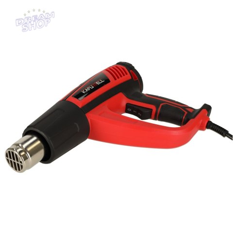 Opalarka elektryczna z regulacja tempratury 0-600 st. C przepływ powietrza 300-500 l/min + 4 wymienne końcówki 1850W Opalarka elektryczna z regulacja tempratury 0-600 st. C przepływ powietrza 300-500 l/min + 4 wymienne końcówki 1850W