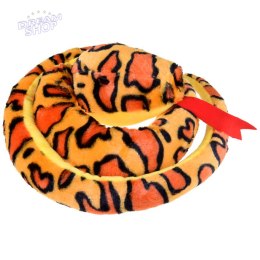 Duża Pluszowa maskotka Wąż żółty boa 160cm 14020