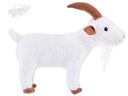 Maskotka Pluszak biała Koza 38 cm 13992