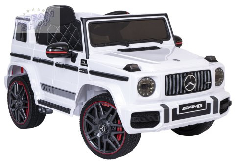 Samochód elektryczny dla dzieci MERCEDES AMG G63 biały Samochód elektryczny dla dzieci MERCEDES AMG G63 biały