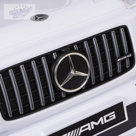 Samochód elektryczny dla dzieci MERCEDES AMG G63 biały Samochód elektryczny dla dzieci MERCEDES AMG G63 biały