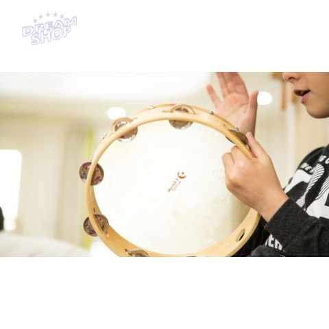 CLASSIC WORLD EDU Instrument Muzyczny Tamburyn 25 cm CLASSIC WORLD EDU Instrument Muzyczny Tamburyn 25 cm