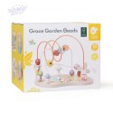 CLASSIC WORLD Edukacyjny Labirynt Przeplatanka Grace Garden Beads 18m+ FSC