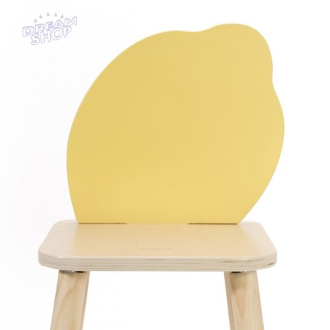 CLASSIC WORLD Pastelowe Krzesełko Grace dla Dzieci 3+ (Lemon) CLASSIC WORLD Pastelowe Krzesełko Grace dla Dzieci 3+ (Lemon)