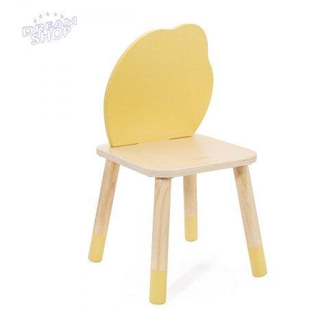 CLASSIC WORLD Pastelowe Krzesełko Grace dla Dzieci 3+ (Lemon) CLASSIC WORLD Pastelowe Krzesełko Grace dla Dzieci 3+ (Lemon)
