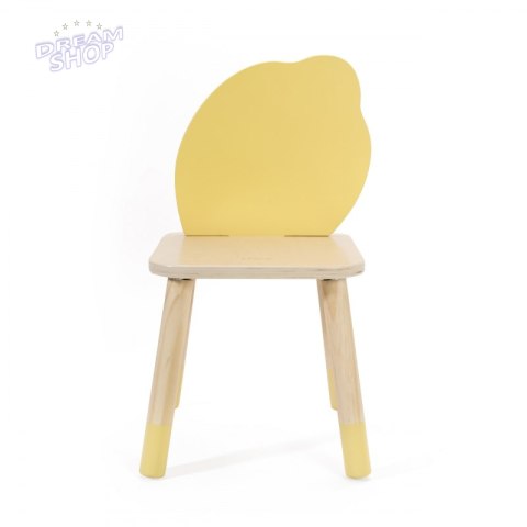 CLASSIC WORLD Pastelowe Krzesełko Grace dla Dzieci 3+ (Lemon) CLASSIC WORLD Pastelowe Krzesełko Grace dla Dzieci 3+ (Lemon)