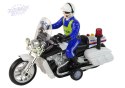 Motocykl Policyjny Motor Policja Dźwięki Światła Wóz Policyjny