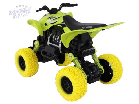 Pojazd Terenowy Pchacz Quad XC Gumowe Koła Zielony Pojazd Terenowy Pchacz Quad XC Gumowe Koła Zielony