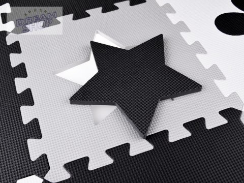 Puzzle piankowe - Kontrastowa mata dla niemowląt KSZTAŁTY ZA4782 Puzzle piankowe - Kontrastowa mata dla niemowląt KSZTAŁTY ZA4782