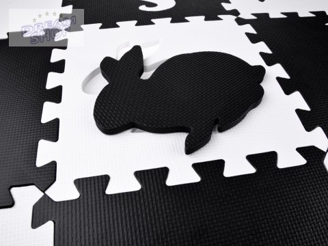 Puzzle piankowe - kontrastowa mata dla niemowląt ZWIERZĘTA ZA4783