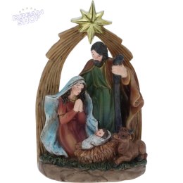 SZOPKA BOŻONARODZENIOWA STAJENKA ŚWIĘTA RODZINKA 13CM - RODZINA