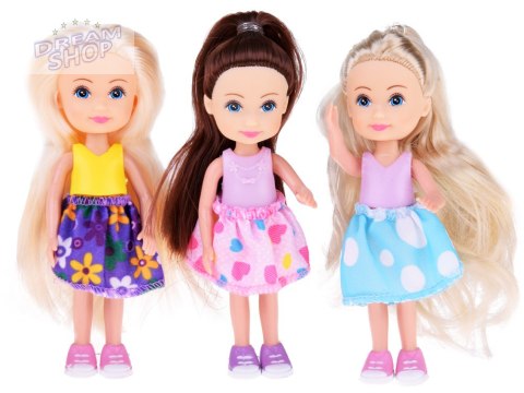 Urocze mini laleczki do zabawy Lalka 12 cm 6szt ZA4755 Urocze mini laleczki do zabawy Lalka 12 cm 6szt ZA4755