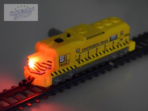 Duża Kolejka elektryczna pociąg kamieniołom trasa 320cm RC0627 Duża Kolejka elektryczna pociąg kamieniołom trasa 320cm RC0627