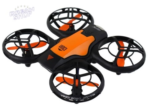 Dron Zdalnie Sterowany Światła Pokrowiec Pomarańczowy Dron Zdalnie Sterowany Światła Pokrowiec Pomarańczowy
