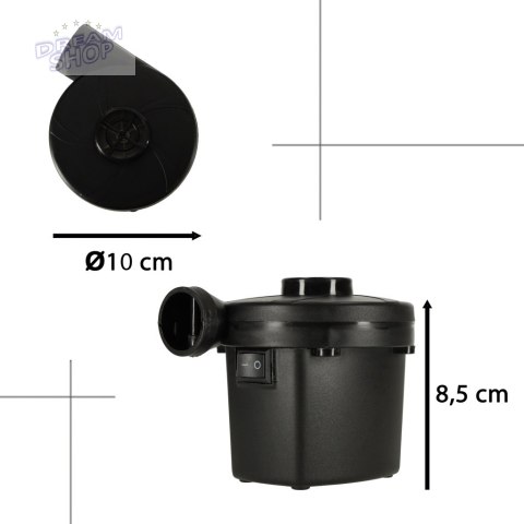 Pompka elektryczna do materaca 12V/240V końcówki