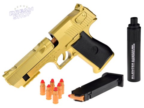 Pistolet do strzelania naboje piankowe tłumik dla dzieci ZA4817 Pistolet do strzelania naboje piankowe tłumik dla dzieci ZA4817