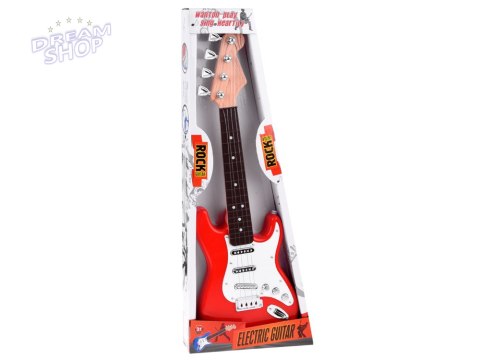 Gitara elektryczna dla dziecka gitarka rockowe brzmienie IN0164