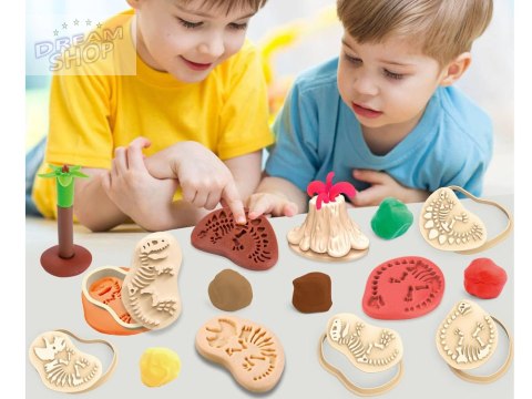 Masa plastyczna formy dinozaury ciastolina ZA4778 Masa plastyczna formy dinozaury ciastolina ZA4778