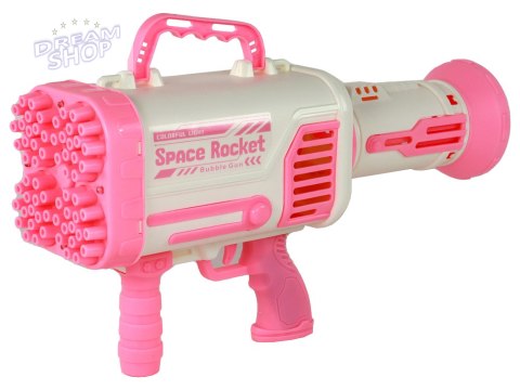 Maszyna Do Baniek Mydlanych Bańki Mydlane Elektryczny Pistolet Różowy