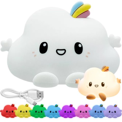 Nocna lampka led CHMURKA